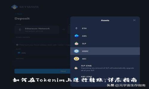 如何在Tokenim上进行转账：详尽指南