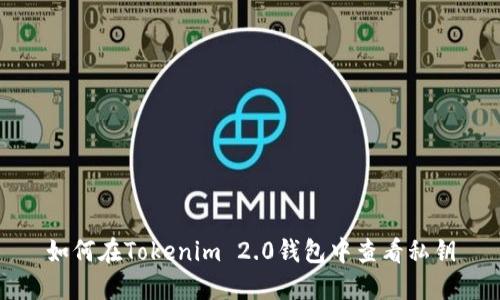 如何在Tokenim 2.0钱包中查看私钥